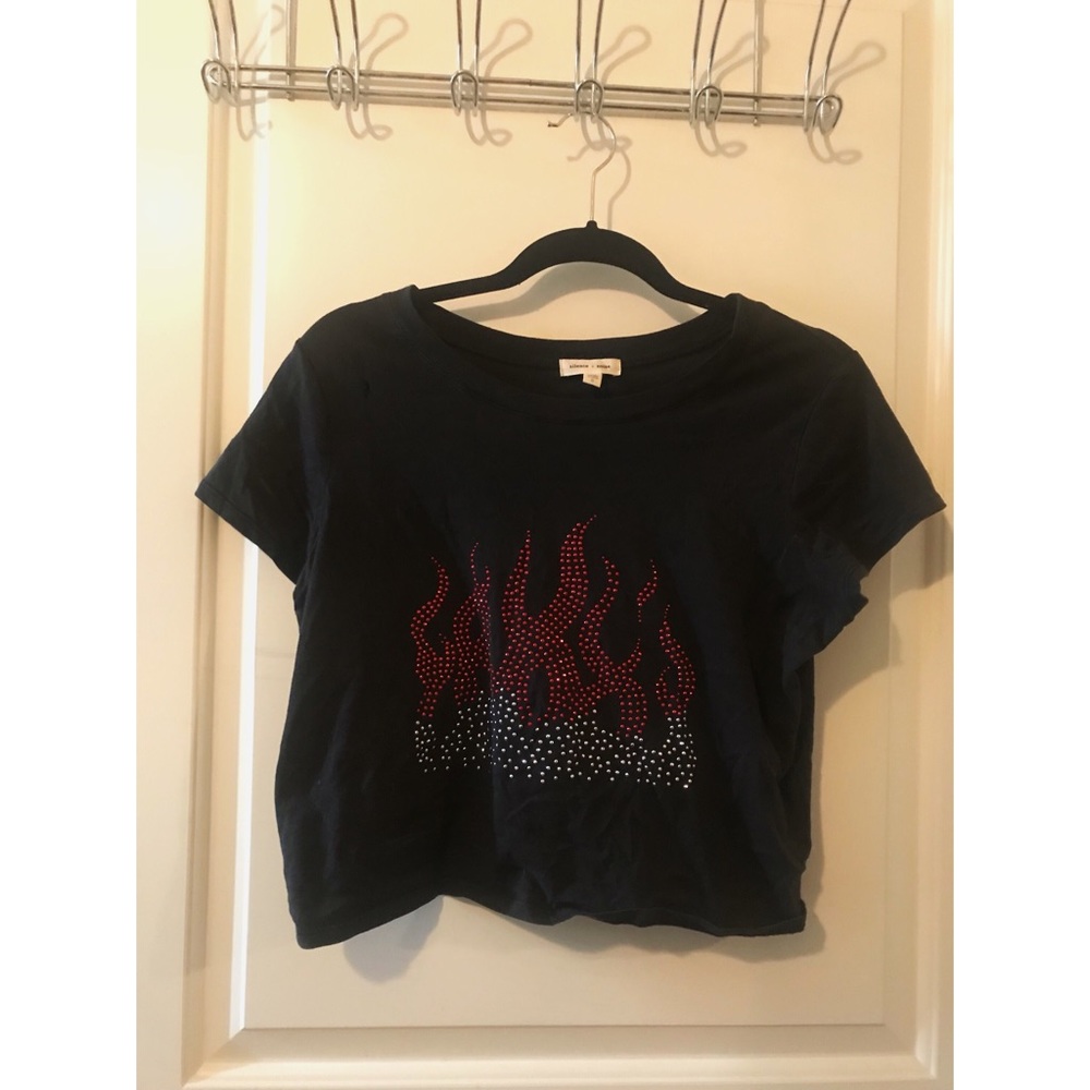 🔥Urban Outfitters Flame Crop🔥